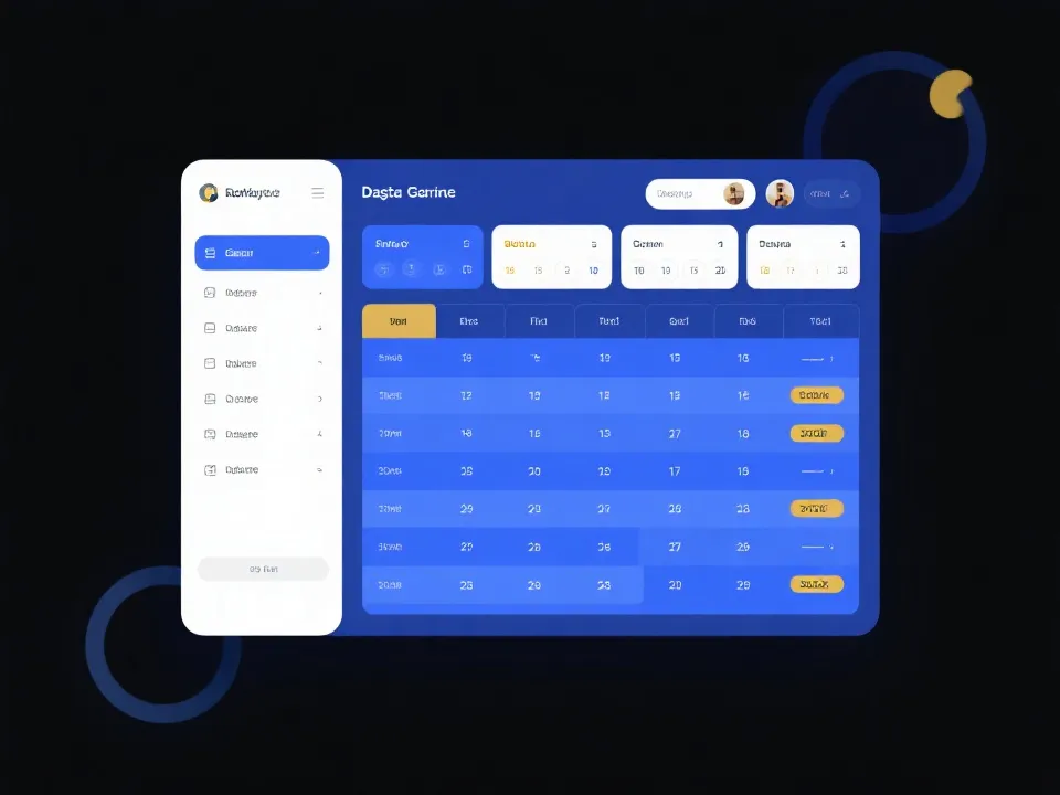 历史数据查询界面示意